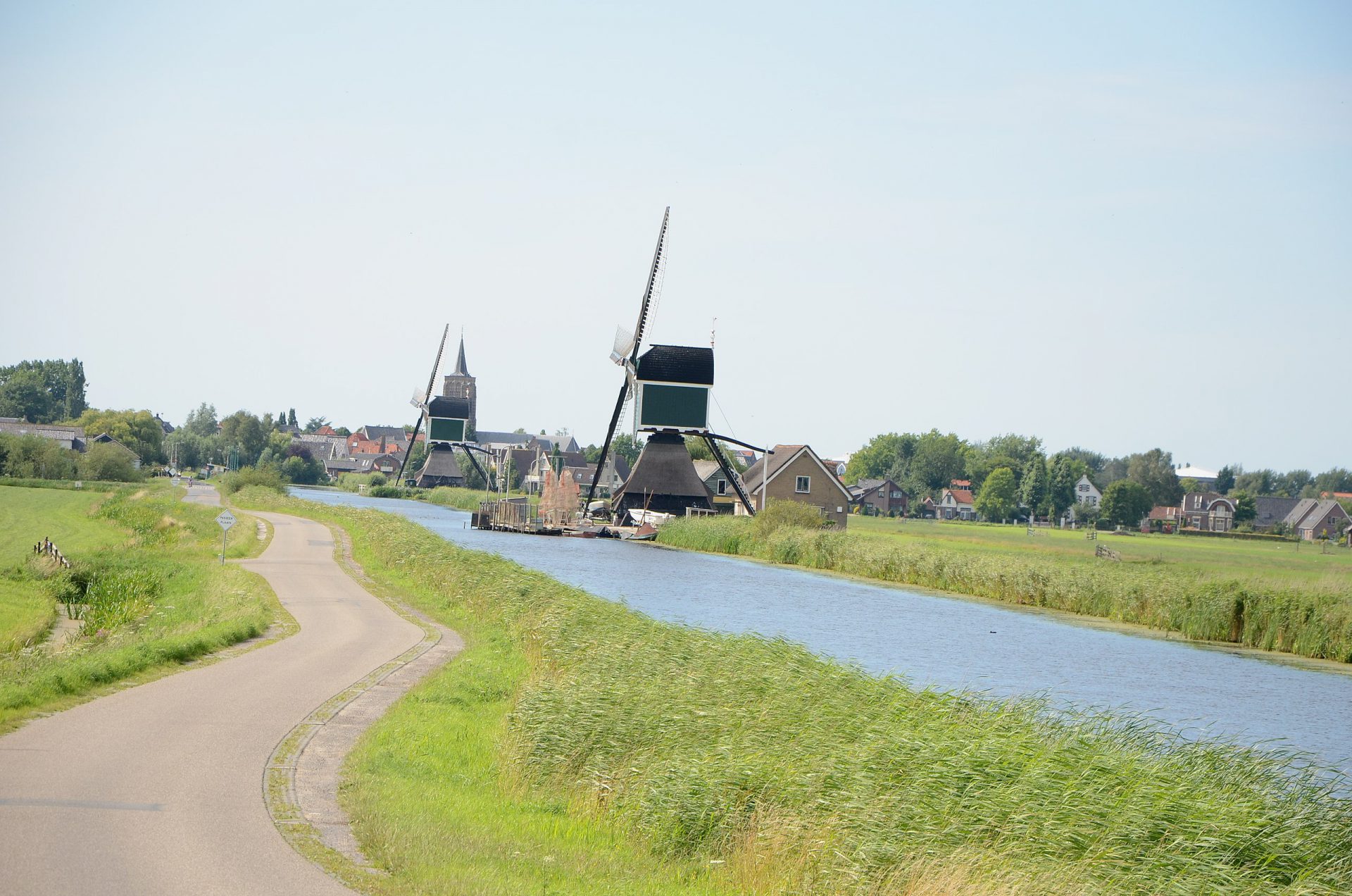 E-chopper routes rondje langs de lek de molens aan de Ammerse kade